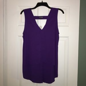 Split Back Tank by Express NEVER WORN